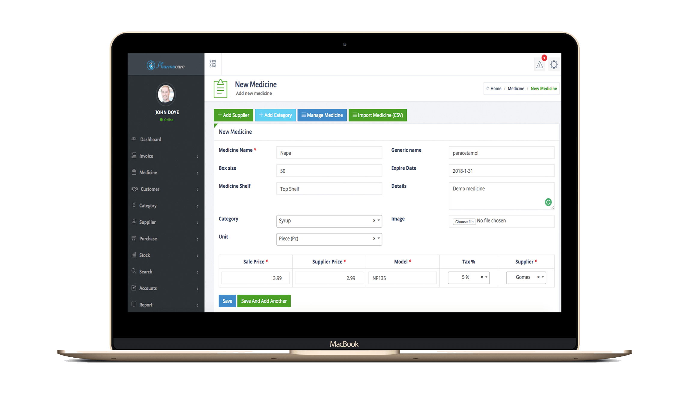 Pharmacy Management System